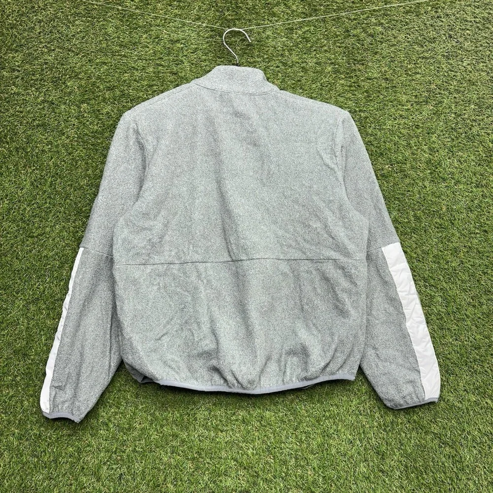 Nike Ohio State Buckeyes Pullover Womens Small Cropped Boxy 1/4 Zip Up Jacket